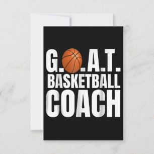 Goat Basketball Coach Gift OSA Kort