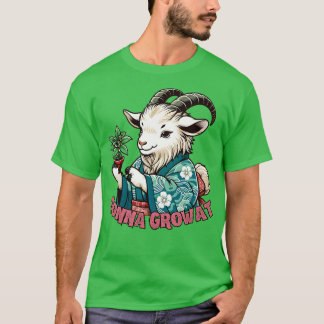 Goat botanist t shirt