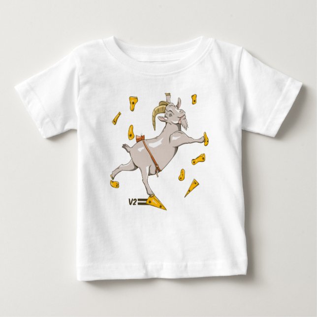 Goat Bouldering gym T Shirt (Framsida)