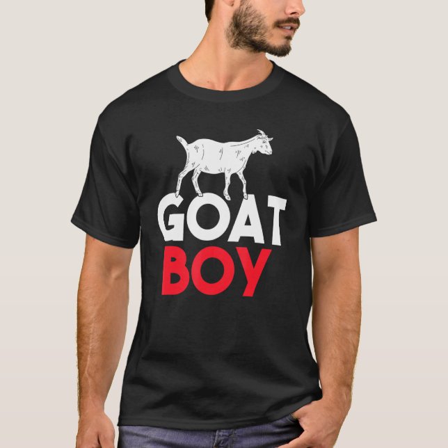 Goat Boy Goats T Shirt (Framsida)
