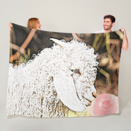 GOAT | Bubblegum Baby Angora Goat by GetYerGoat™ Fleecefilt