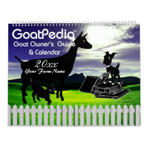 Goat Calendar GoatPedia™ Goat Owners Guide Kalender