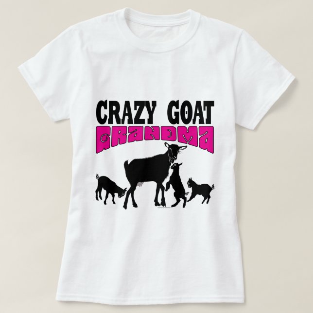 GOAT | Crazy Goat Grandma Rosa GYG T-shirt (Design framsida)