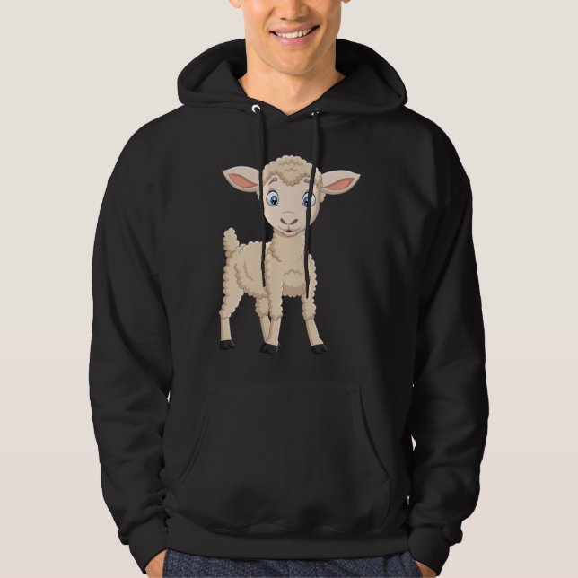 Goat Day Goats For Goat Hoodie (Framsida)