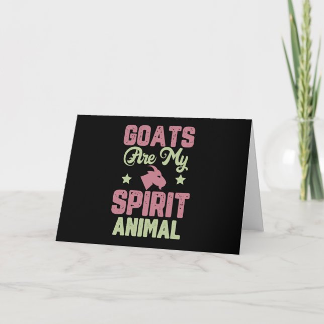 Goat design kort (Framsida)