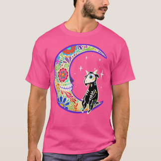 Goat Dia de Los Muertos Skeleton Sugar Skull T-Shi T Shirt