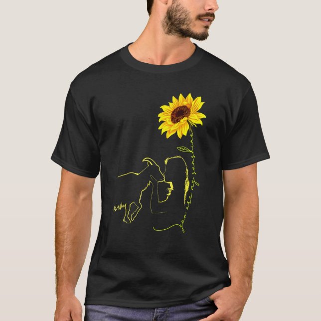 Goat - du är min solskensbäste idé för Goat Mamma T Shirt (Framsida)