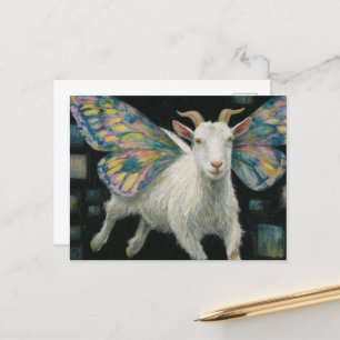 Goat Fairy Vykort