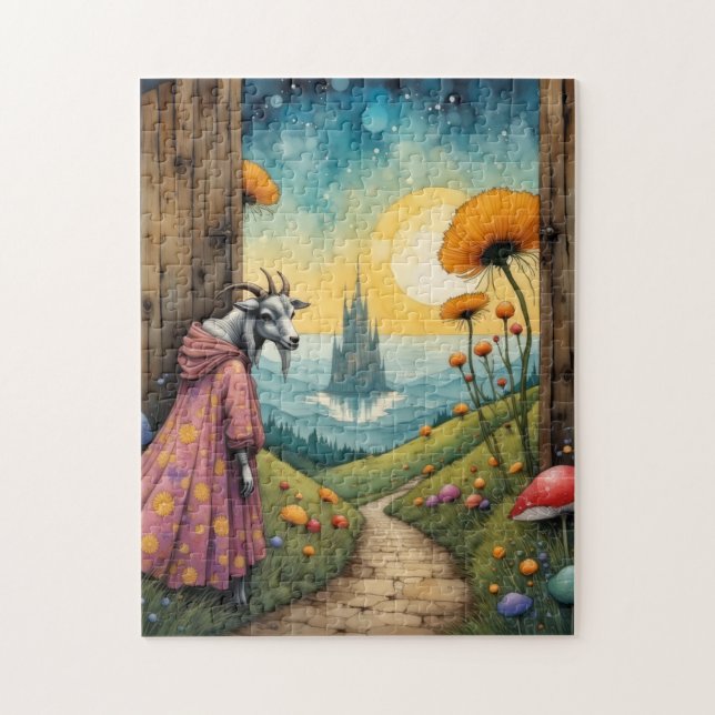 Goat Fantasy Pussel (Vertikal)