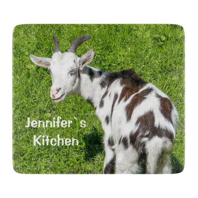 Goat Farm Animal Personlig Namn (Framsidan)