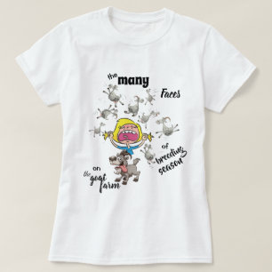 Goat Farm Funny Breeding Season Tee Shirt