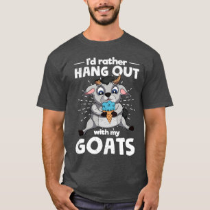 Goat Farm Funny Farmer Farming Animal Goat T Shirt