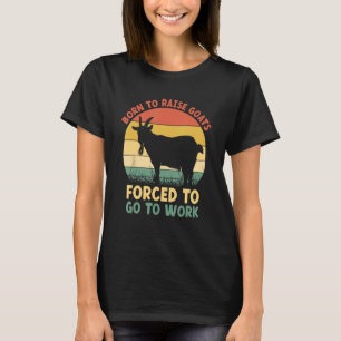 Goat Farmer Agriculturist Goat Älskare getuppfödni T Shirt
