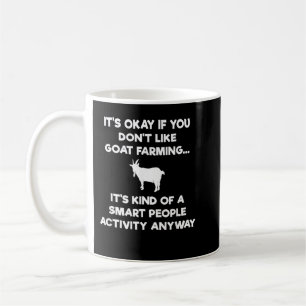 Goat Farmer Funny - Smart - Goat Farming  Kaffemugg