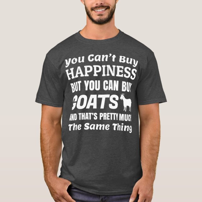 Goat Farmer Owner Gift Funny Goat T Shirt (Framsida)