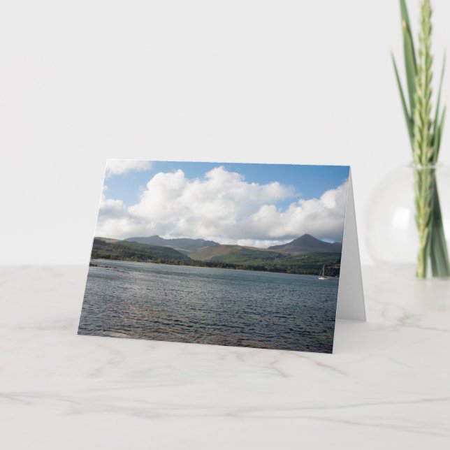 Goat Fell Scotland Tack Kort (Framsida)