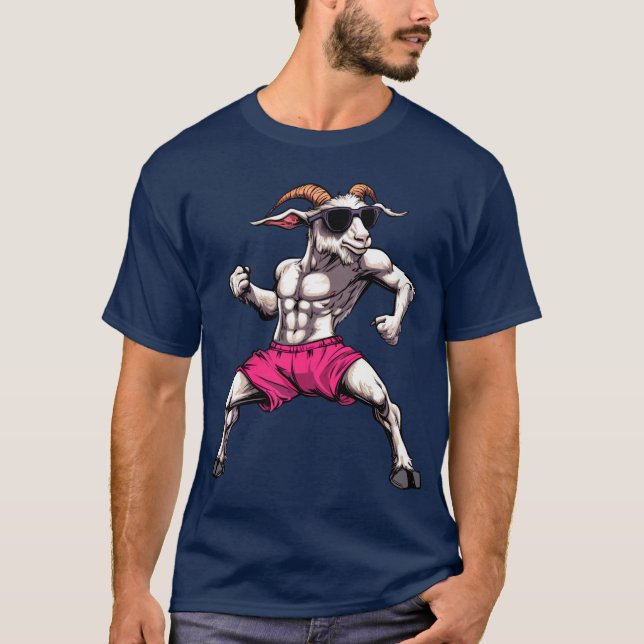 Goat fitness T-Shirt (Framsida)