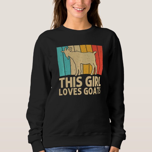 Goat For Girls Kids Women Goat Whisperer T Shirt (Framsida)