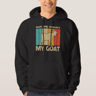 Goat För manar Women Farm Animal Goat Whisperer Hoodie
