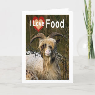 GOAT FÖR TVÅ BIRTHDAY KÄRLEK LIVSMEDEL/DU MYCKET M KORT