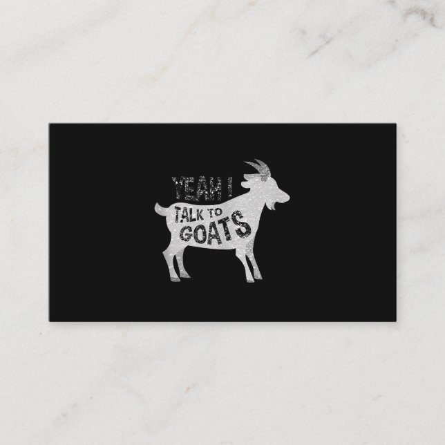 Goat Gifts for Goat Älskare Funny Tilläggskort (Framsida)