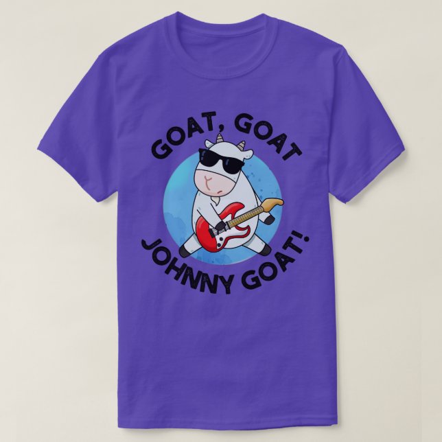Goat Goat Go Goat Cute Animal Pun 1 T Shirt (Design framsida)