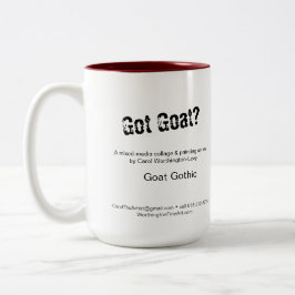 Goat Gothic Mugg - roliga getter med varje kopp!