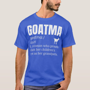 Goat Grandma Grandmor Pet T Shirt
