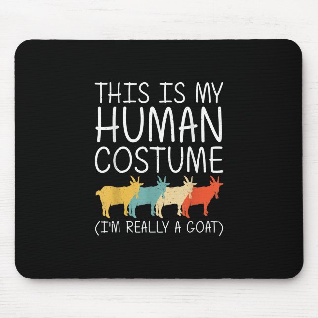 Goat Halloween Human Costume Musmatta (Framsidan)