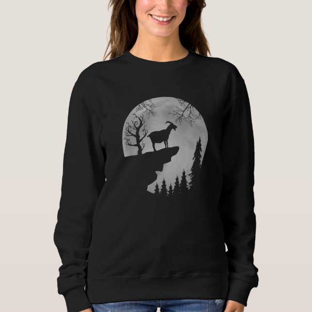 Goat Halloween Spooky 1 T Shirt (Framsida)