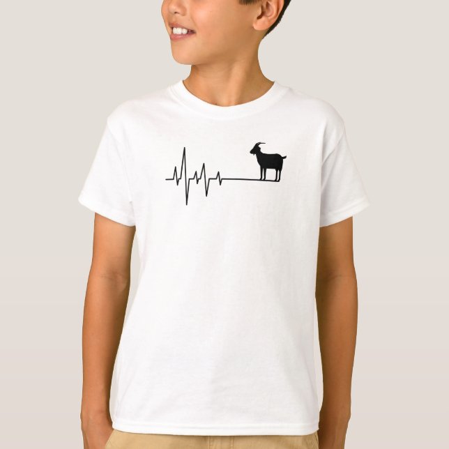 Goat Heartslag T Shirt (Framsida)