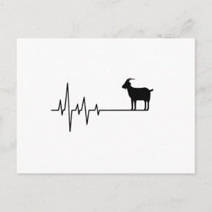Goat Heartslag Vykort