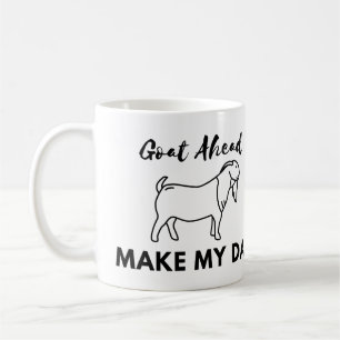 Goat Humor: Åk(at) framåt, gör min dag Kaffemugg
