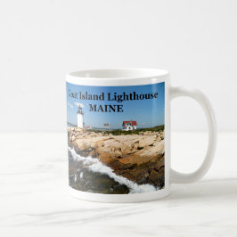 Goat Island fyr, Maine Mugg