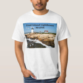 Goat Island fyr, Maine T-Shirt