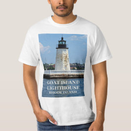 Goat Island fyr, Rhode island T-Shirt