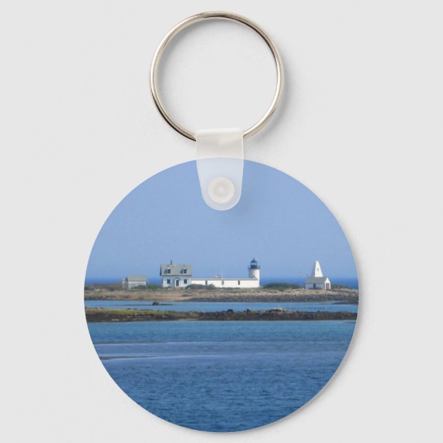 Goat Island Lighthouse Nyckelring (Framsida)
