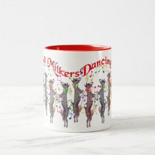 Goat jul 9 Milkers Dancing Mugg