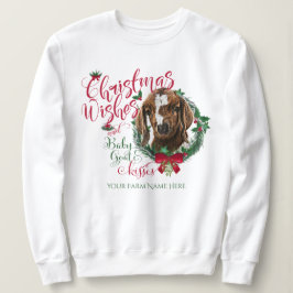 GOAT | Jul Önskemål Baby Goat Kisses Boer T Shirt