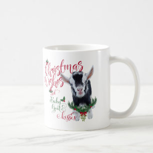 GOAT Jul Önskemål Baby Goat Kisses Nigerias Kaffemugg