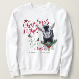 GOAT | Jul Önskemål Baby Goat Kisses Nigerias T Shirt