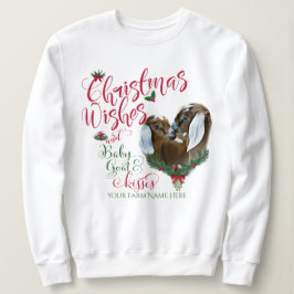GOAT | Jul Önskemål Baby Goat Kisses Nubian 2 T Shirt