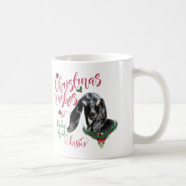 GOAT | Jul Önskemål Baby Goat Kisses Nubian Kaffemugg