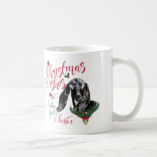 GOAT Jul Önskemål Baby Goat Kisses Nubian Kaffemugg