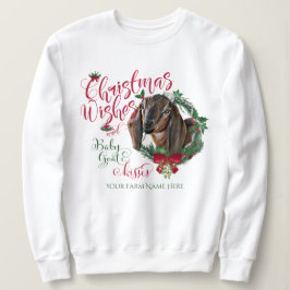 GOAT | Jul Önskemål Baby Goat Kisses Nubian T Shirt