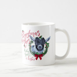 GOAT | Jul Önskemål Baby Goat Kisses Pygmy Kaffemugg