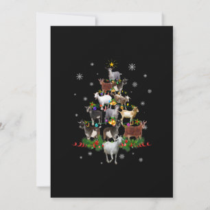 Goat Julgran Snö Goat Julafton Spara Datumet