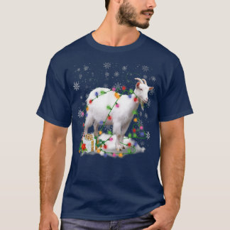 Goat julXmas Light Pajama för Goat Älskare T Shirt