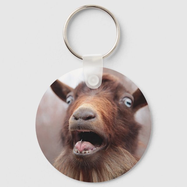 Goat Keychain Nyckelring (Framsida)
