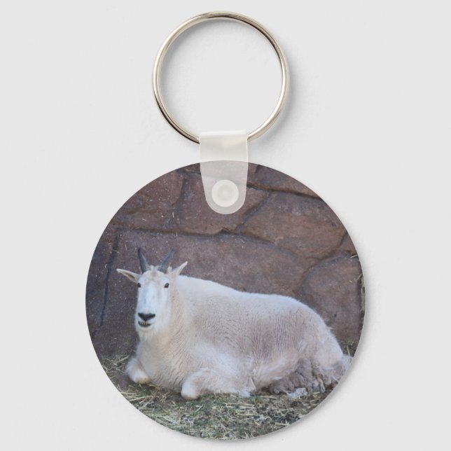 Goat Keychain Nyckelring (Framsida)